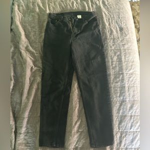Black Jordache Straight-leg Jeans
